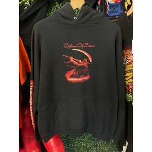 vtg 2000s CHILDREN OF BODOM Hoodie xl // music concert hatecrew 2002 rare metal